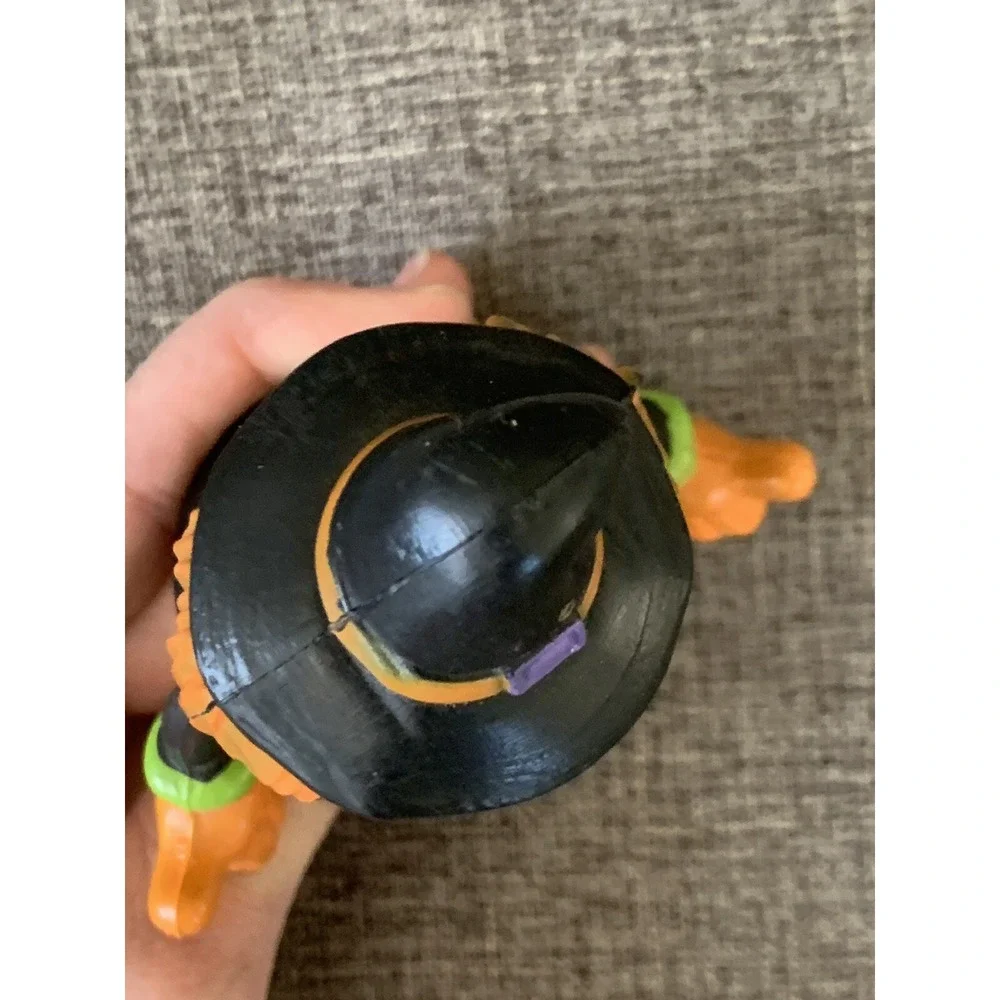 Bendable Witch  Pumpkin Toys Halloween Fun World Easter Unlimited VTG Bendy
